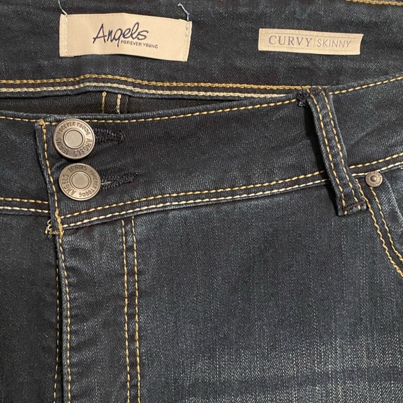 NWOT Angels 24W Curvy Skinny Jeans - Picture 2 of 3
